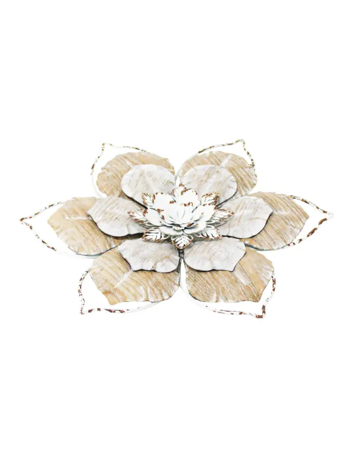 Flor de metal para pared de 27x4x23.5cm - Image 2