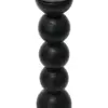 Candelabro de madera negro de 12x12x37cm - Image 2