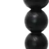 Candelabro de madera negro de 12x12x37cm - Image 3