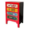 Cajonera de madera roja - Image 2