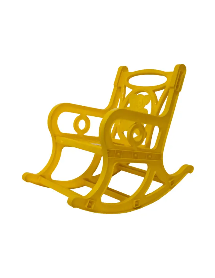 Silla mecedora de plástico - Image 2