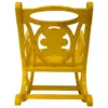 Silla mecedora de plástico - Image 3