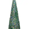 Cono azul con glitter - Image 2