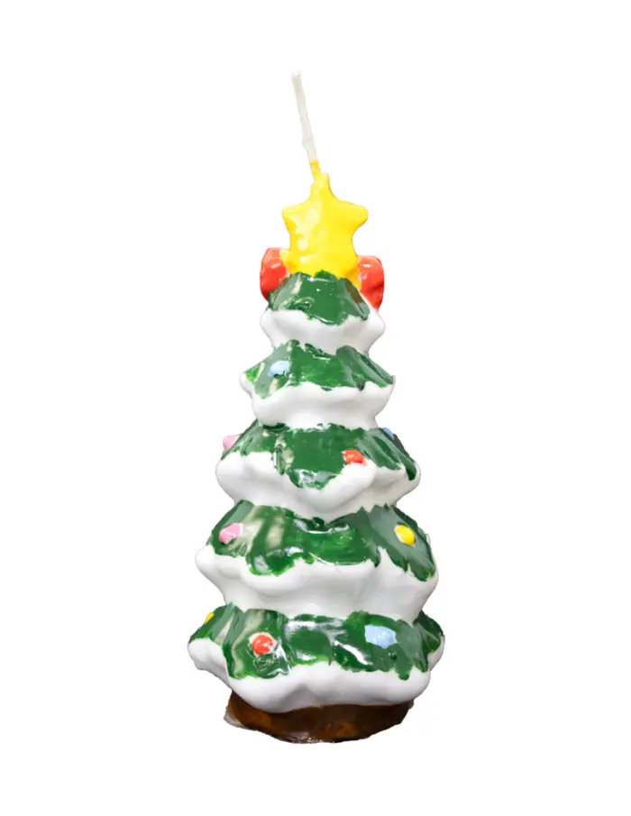 Vela diseño árbol de Navidad de 8.5x11.6cm - Image 3