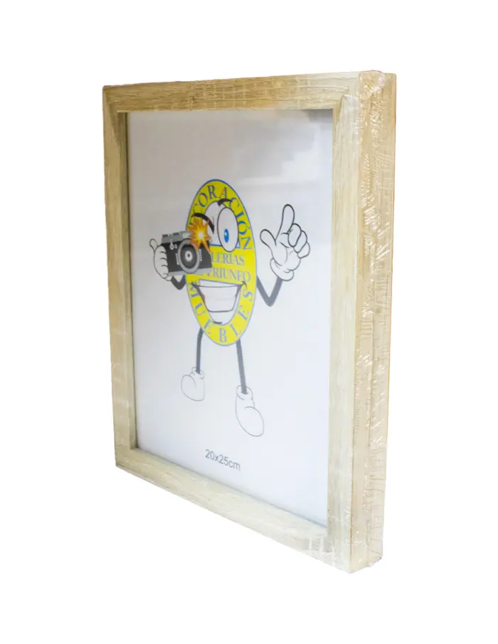 Portarretrato de madera beige - Image 2
