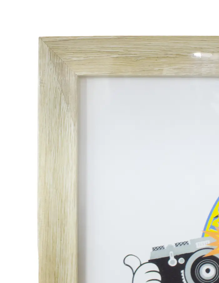 Portarretrato de madera beige - Image 3