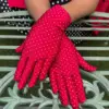 Vestido rojo con moño - Image 2