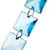 Lámpara de mesa con cuentas azules de 16.5x16.5x62cm - Image 5