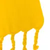 Chal de invierno liso amarillo de 40x190x1cm - Image 3
