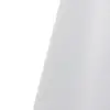 Lámpara de mesa blanca con base diseño escultura blanco de 25x25x41cm - Image 4