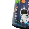 Lámpara de mesa de cerámica diseño astronauta de color dorado de 20x20x34cm - Image 3