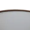 Lámpara de mesa de cerámica con base diseño casa de color marrón de 22.5x22.5x33.5cm - Image 4