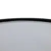 Lámpara de mesa de cerámica con base diseño casa de color negro de 22.5x22.5x33.5cm - Image 4