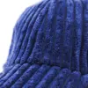 Gorra de pana azul marino - Image 3