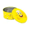 Juego de 3 cajas de metal diseño emojis de 9.5x9.5x20cm - Image 3