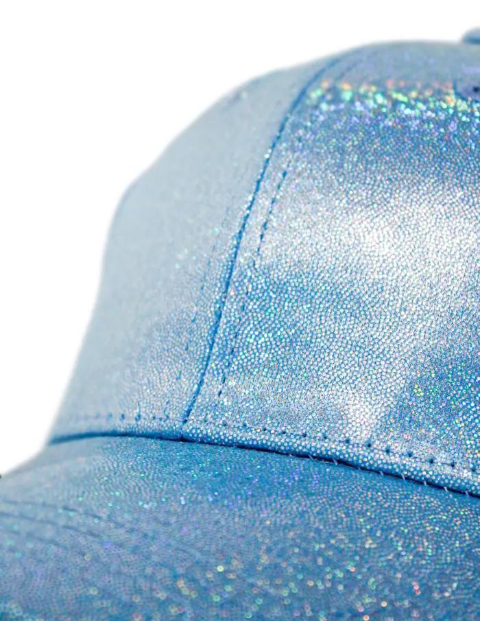 Gorra azul brilloso - Image 3