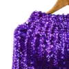 Falda de lentejuelas morada de 28x33x0.1cm - Image 2