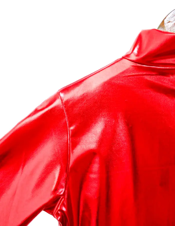 Overol para adulto de licra rojo talla S de 80x130x0.1cm - Image 2