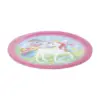 Paquete de 10 piezas de plato desechable diseño unicornio de 23cm - Image 2