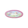 Paquete de 10 piezas de plato desechable diseño unicornio de 18cm - Image 2