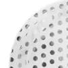 Paquete de 10 piezas de plato desechable blanco con puntos plateados de 18cm - Image 3