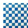 Paquete de servilletas de papel a cuadros blancos con azul con 20 piezas de 33x33cm - Image 2