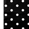 Paquete de servilletas de papel negra con puntos blancos con 20 piezas de 33x33cm - Image 2