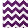 Paquete de servilletas de papel blanca con rayas zigzag moradas con 20 piezas de 33x33cm - Image 2
