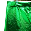 Short metálico verde talla M de 34x32x0.1cm - Image 2