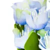 Ramo de tulipanes azules en base de 7.5x7.5x21cm - Image 3