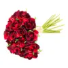 Ramo artificial de rosas rojo oscuro de 17x24x0.1cm - Image 2