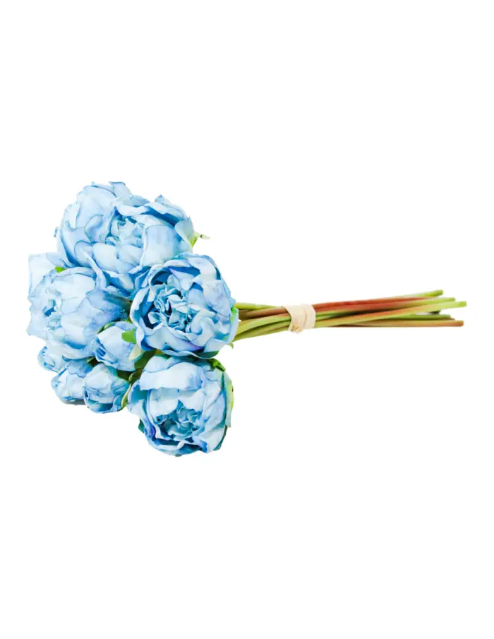 Ramo de rosas azules de 20x35x0.1cm - Image 2