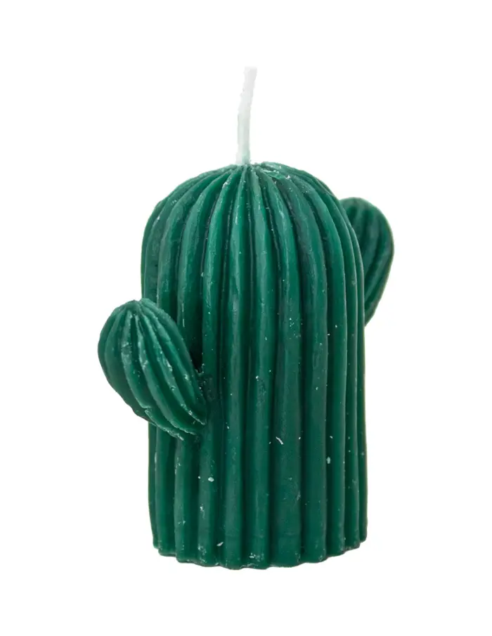Vela decorativa diseño cactus verde de 3.8x7x6.5cm - Image 2