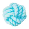 Vela decorativa diseño nudo azul de 7x7x6cm - Image 2