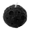 Vela decorativa diseño nudo negro de 6x6x5cm - Image 2