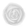 Vela decorativa diseño rosa blanca de 6.7x6.7x5.5cm - Image 3