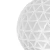 Vela decorativa diseño esfera blanca de 6.5x6.5x7cm - Image 3
