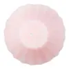 Vela decorativa diseño de picos de color rosa de 7.5x7.5x9cm - Image 3