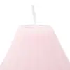 Vela decorativa diseño de picos de color rosa de 7.5x7.5x9cm - Image 4