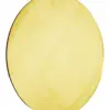 Bajo plato diseño espejo de acrílico dorado redondo de 36cm - Image 2