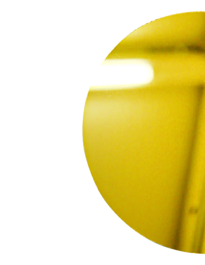 Bajo plato diseño espejo de acrílico dorado redondo de 36cm - Image 3