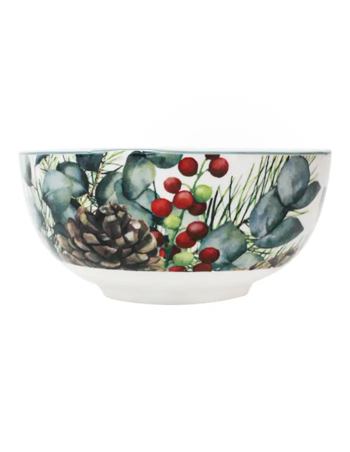 Bowl de cerámica estampado - Image 2