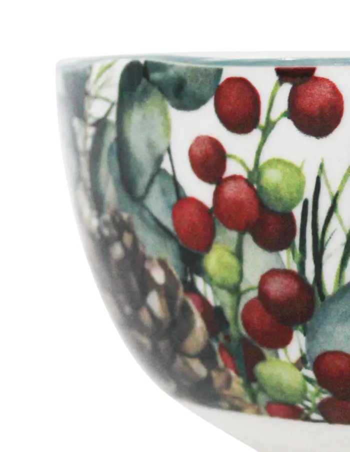 Bowl de cerámica estampado - Image 3