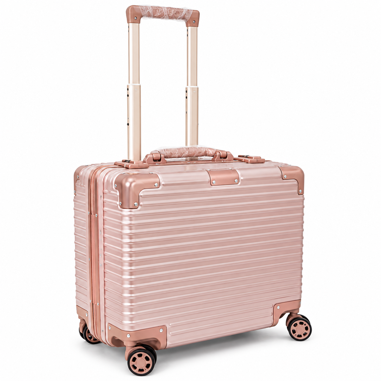 Maleta ejecutiva rosa