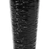 Maceta de plástico cilindrica negra de 30.5x30.5x55cm - Image 2