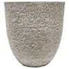 Maceta de plástico gris vintage de 42.5x42.5x44.3cm - Image 2