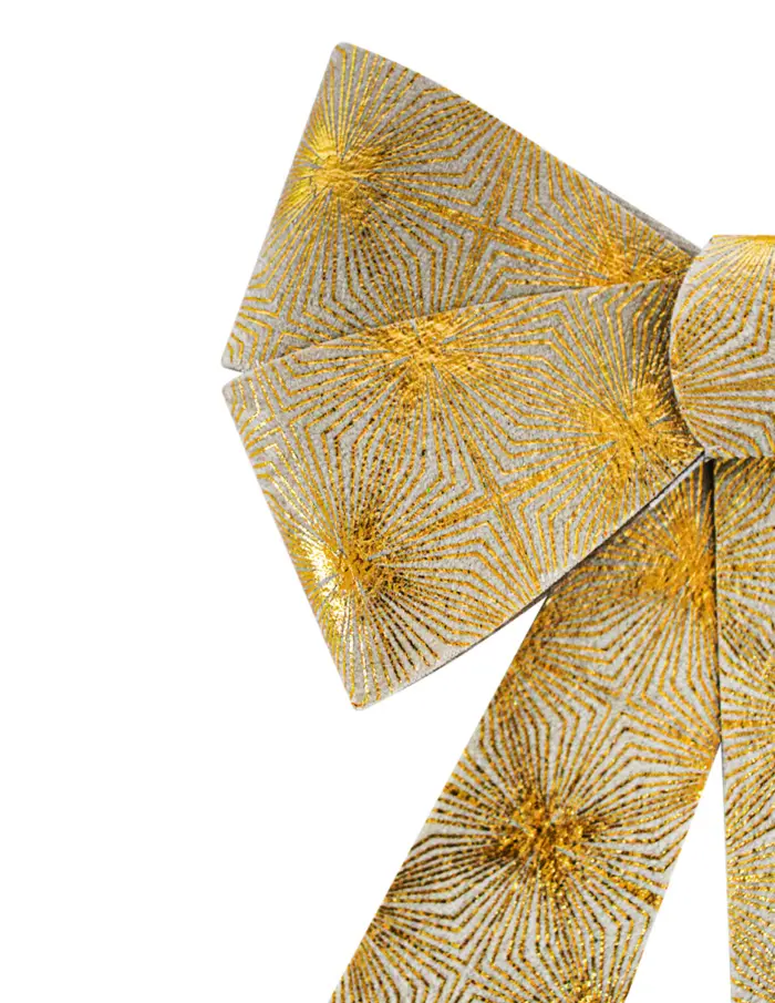 Moño con Decorado Dorado - Image 2