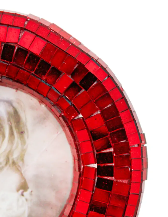 Portarretrato Disco Ball Rojo - Image 2