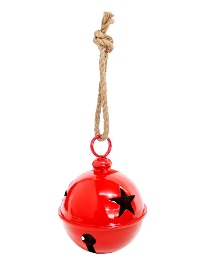Cascabel Rojo Calado Estrellas - Image 2