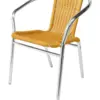 Silla de aluminio tejida - Image 2